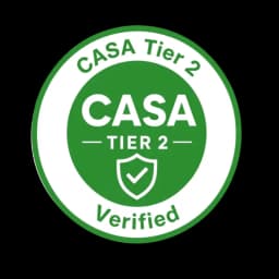 CASA Tier 2 Validated badge